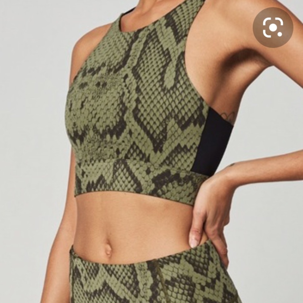 Varley Sherman Bra olive green